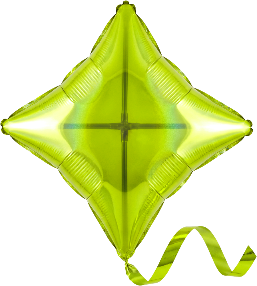 A foil balloon kite